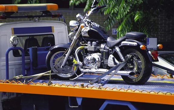 motorcycle towing